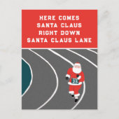 Funny Weihnachtskarten Postkarte (Vorderseite)