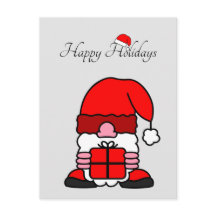 Funny Weihnachtsmann mit zu Big Hat Weihnachten Sp