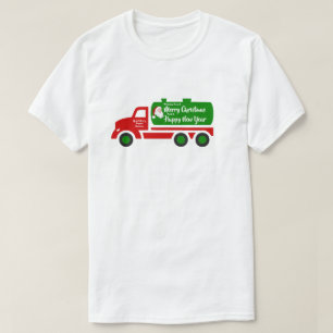 Funny Weihnachtsmann Weihnachten Truck Ihr Gruß T-Shirt