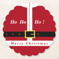 Funny Weihnachtsmann Weihnachts-Untersetzer