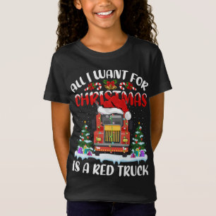 Funny Weihnachtsmannmütze Alles, was ich zu Weihna T-Shirt