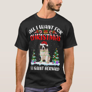 Funny Weihnachtsmannmütze Alles, was ich zu Weihna T-Shirt