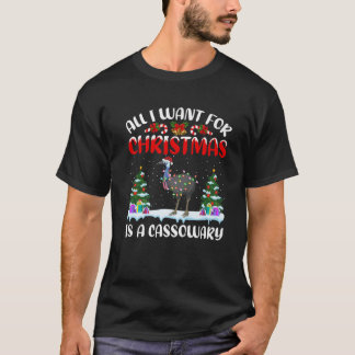Funny Weihnachtsmannmütze Alles, was ich zu Weihna T-Shirt