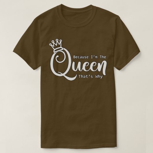 Funny, weil ich das, warum T-Shirt (Design vorne)