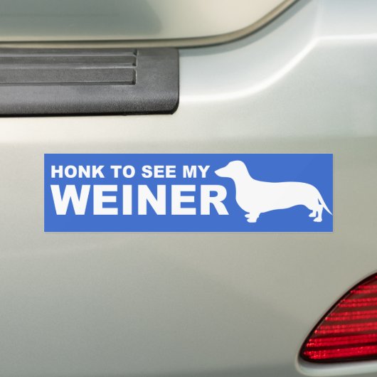 Funny Weiner Dog (Dackel) Zitat Autoaufkleber (Auf Auto)