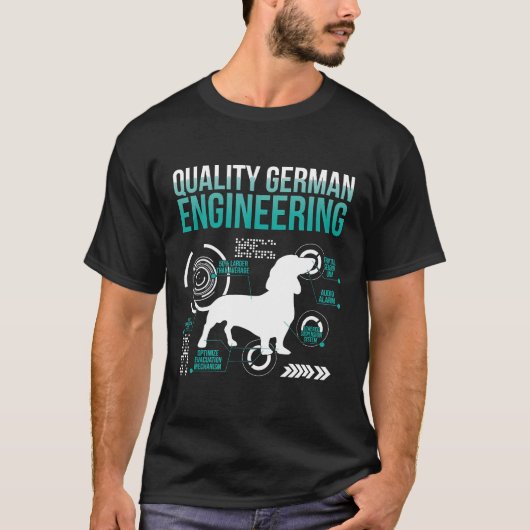 Funny Weiner Dog Joke Sarcastic Deutsche Dackel T-Shirt (Vorderseite)