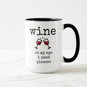 Funny, Weinlover, Zitat, Kaffee Tasse