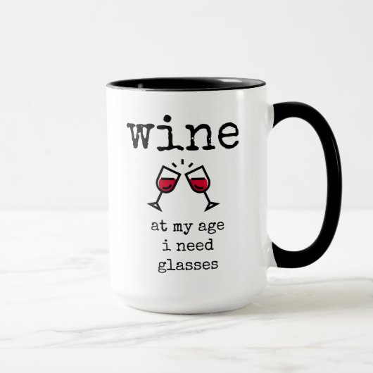 Funny, Weinlover, Zitat, Kaffee Tasse (Rechts)