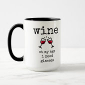 Funny, Weinlover, Zitat, Kaffee Tasse (Links)
