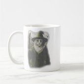 Funny Weird Kitten Wizard Ghost Cat Meme Catdalf H Kaffeetasse (Links)