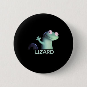 Funny Weirdcore Animal Women Men Lizard Liz Button