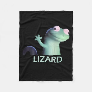 Funny Weirdcore Animal Women Men Lizard Liz Fleecedecke