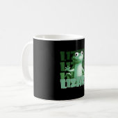 Funny Weirdcore Animal Women Men Lizard Liz Kaffeetasse (Vorderseite Links)