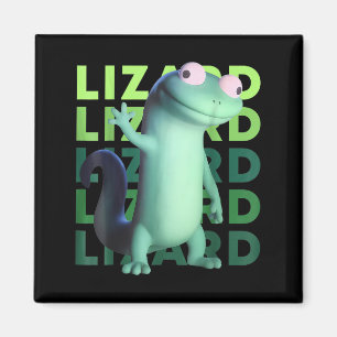 Funny Weirdcore Animal Women Men Lizard Liz Magnet