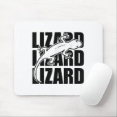 Funny Weirdcore Lizard Lizard Lizard Meme Animal W Mousepad (Mit Mouse)