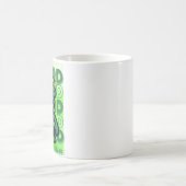 Funny Weirdcore Lizard Lizard Lizard Meme Kaffeetasse (Mittel)