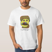 Funny WEIRDOS hungriger Cartoon T-Shirt (Vorderseite)