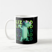 Funny Weirore Lizard Meme _ 3d Surreal Animal Kaffeetasse (Links)