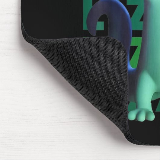 Funny Weirore Lizard Meme _ 3d Surreal Animal  Mousepad (Ecke)