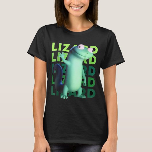 Funny Weirore Lizard Meme _ 3d Surreal Animal T-Shirt (Vorderseite)