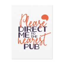 Funny weist mich bitte in den nächsten Pub