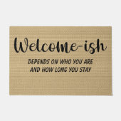 Funny Welcome Fußmatte (Vorderseite)