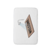 Funny Welcome Mat Cartoon - Duschreiniger matt Rug Badematte (Vorderseite Vertikal)