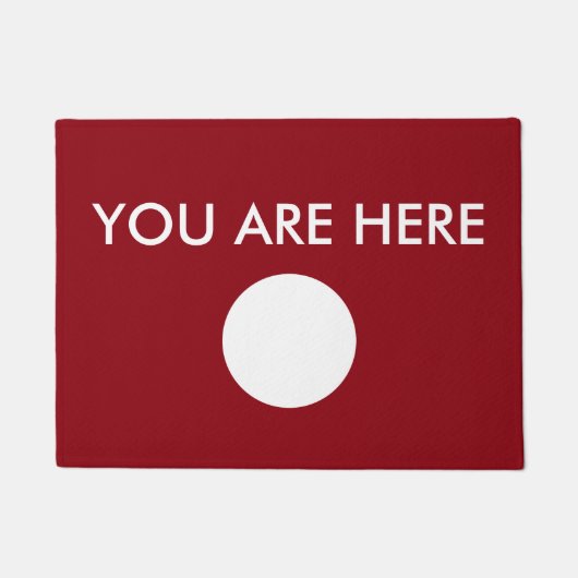 Funny Welcome Matts Fußmatte (Vorderseite)