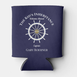 Funny Welcome on the Ship's Wheel Dosenkühler