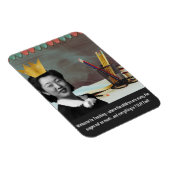 Funny Welcome Teacher Vintag Asiatische Frau Magnet (Rechte Seite)