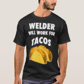 Funny Welder Gift Teft Shirt (Vorderseite)