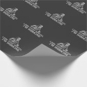 Funny Welder Sprichwort für Metallverarbeitung Vat Geschenkpapier (Ecke)