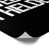 Funny Welder Welding Mig Tig Stick Arc Fabrication Poster (Ecke)