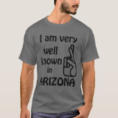 Funny Well bekannt im T - Shirt von Arizona (Vorderseite)