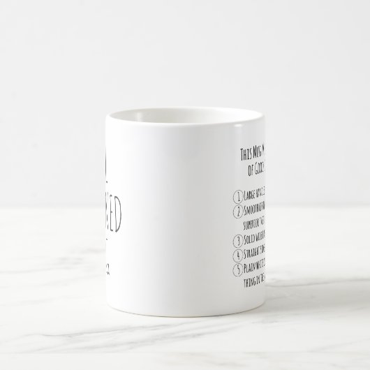 Funny Well Designed Tasse (Mittel)