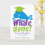 Funny Well Fertig Abschluss gratuliert Karte (Gelbe Blume)