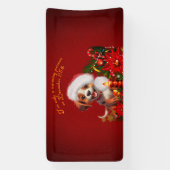 Funny Welpe Banner (Vertikal)