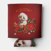 Funny Welpe Dosenkühler (Vorderseite)