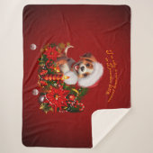 Funny Welpe Sherpadecke (Vorderseite)