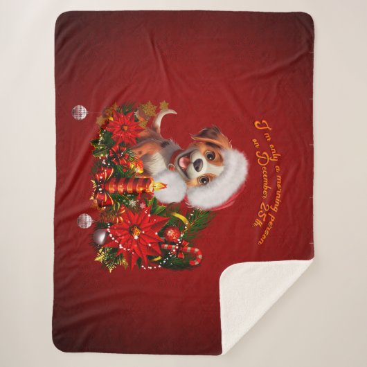 Funny Welpe Sherpadecke (Vorderseite)