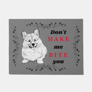 Funny Welsh Corgi Doormat Fußmatte
