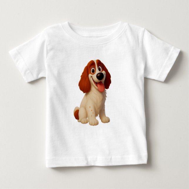 Funny Welsh Springer Spaner T Shirt (Vorderseite)