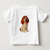 Funny Welsh Springer Spaner T Shirt (Rückseite)