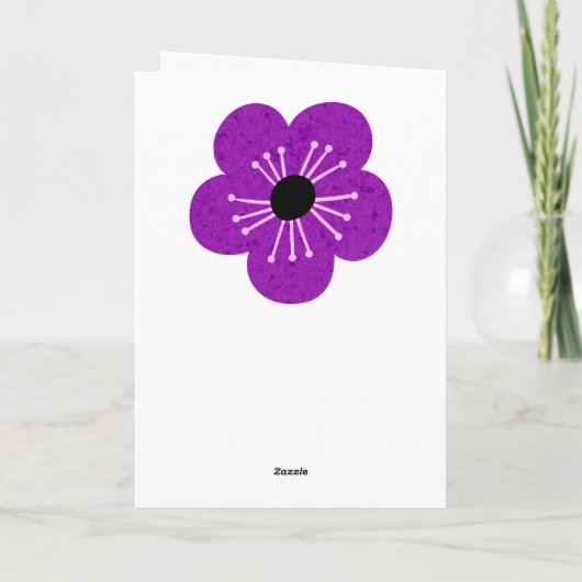 Funny, wenigstens bist du nicht. Gefaltete Grußkar Karte (Rückseite)