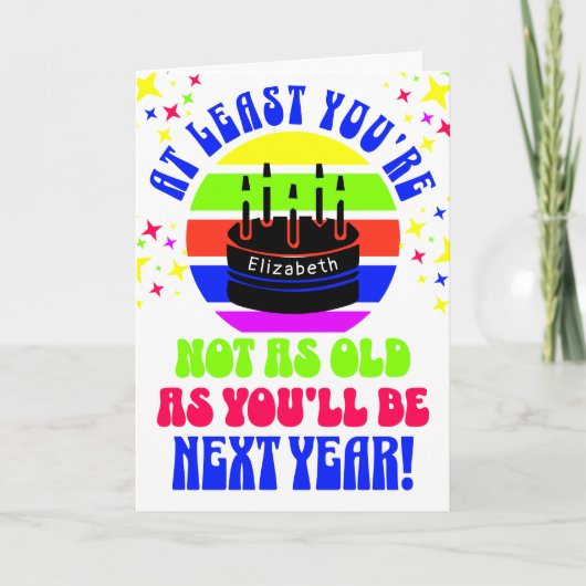 Funny, wenigstens bist du nicht... karte (Vorderseite)