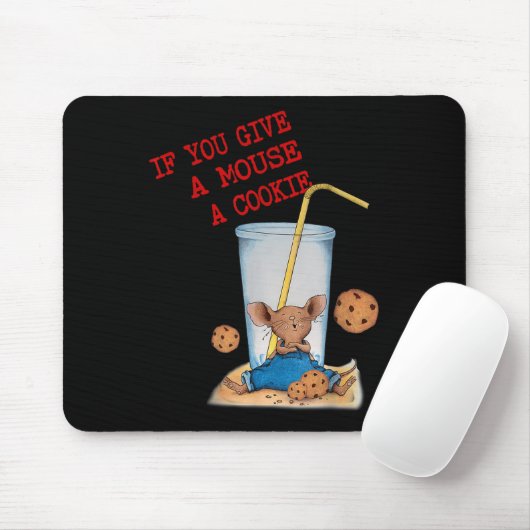Funny, wenn du der Maus ein Kekskostüm zum Geburts Mousepad (Mit Mouse)