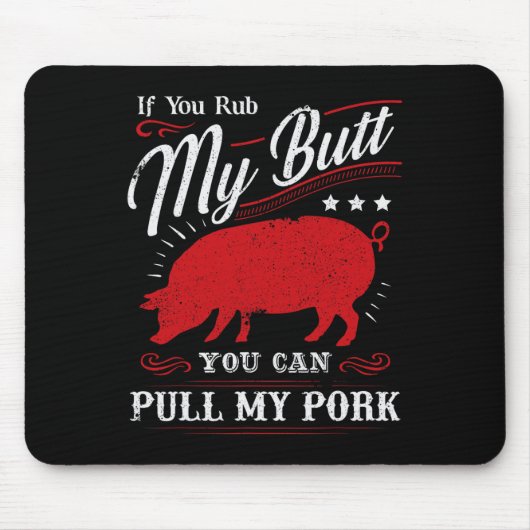 Funny, wenn du mir den Hintern abholst, kannst du Mousepad (Vorne)