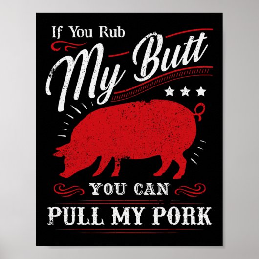 Funny, wenn du mir den Hintern abholst, kannst du Poster (Vorne)