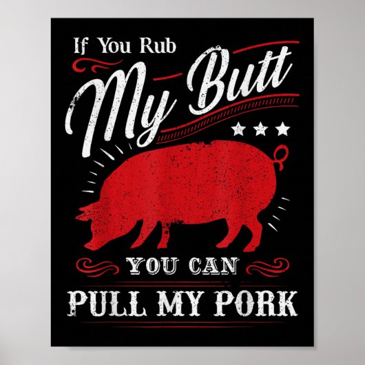 Funny, wenn du mir den Hintern abholst, kannst du  Poster (Vorne)