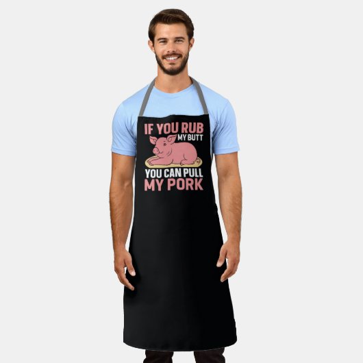 Funny, wenn du mir den Hintern abholst, kannst du Schürze (Getragen)